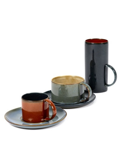Serax - Anita Le Grelle - THEEKOP DARK BLUE/RUST