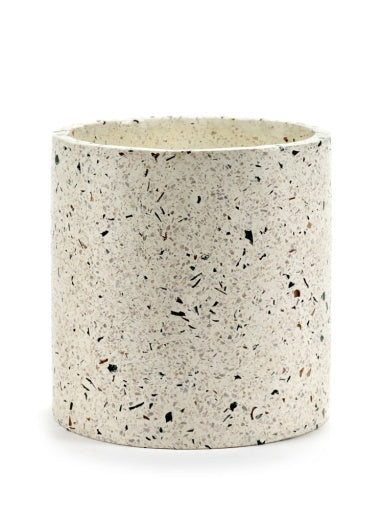 Serax - Marie Michielssen - POT TERRAZZO L WIT