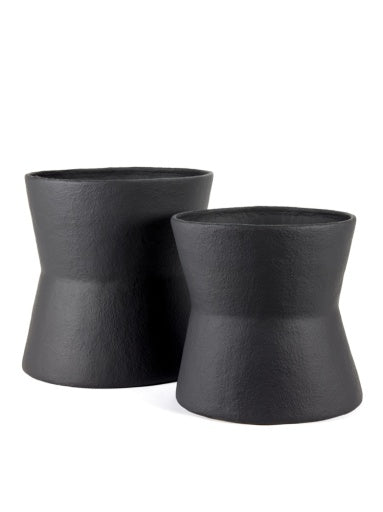 Serax - Marie Michielssen - PLANTENPOT 01 L ZWART CONSTRUCT