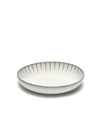 Serax - Sergio Herman - Hoog Bord L Wit Inku - Set van 2