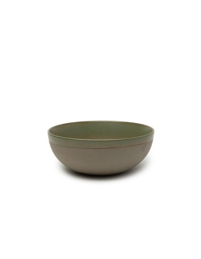 Serax - Sergio Herman - SERVEERKOM L CAMO GREEN SURFACE