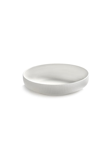 Serax - Ann Van Hoey - SERVEERBORD ROND M WHITE NIDO