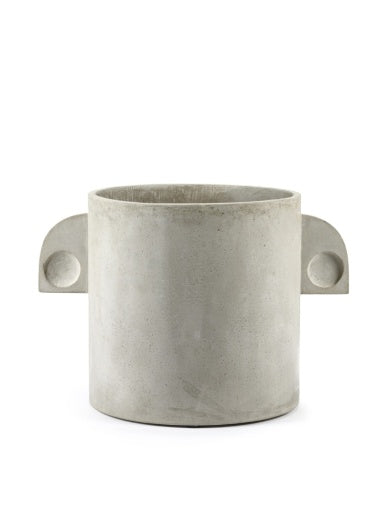 Serax - Marie Michielssen - SIERPOT ART DECO ROND GRIJS