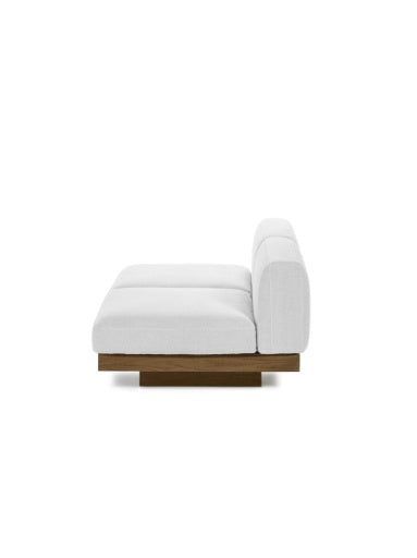 Serax - Vincent Van Duysen - BENCH 2-ZIT INDOOR OFF-WHITE COGNAC
