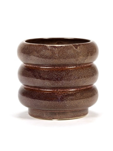 Serax - Serax - SIERPOT M AUBERGINE SIXTIES