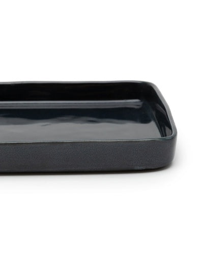 Serax - Anita Le Grelle - RECHTHOEKIG BORD SMOKY BLUE