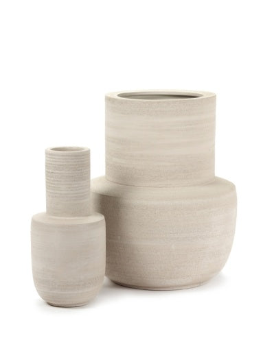 Serax - Piet Boon - VAAS L BEIGE VOLUMES