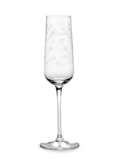 Serax - Marni - CHAMPAGNEGLAS CAMELIA AUBERGINE MF