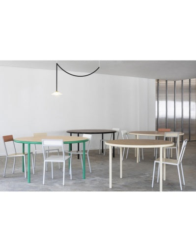 Valerie Objects - Muller van Severen - Houten Tafel Rond M Groen Eik