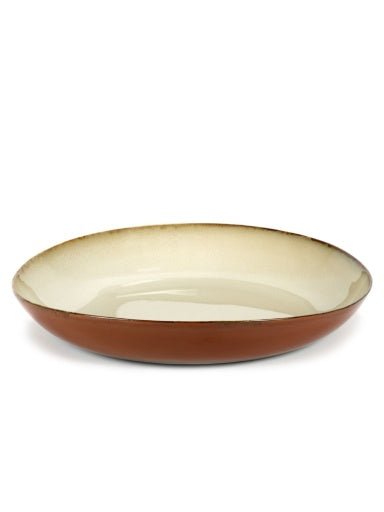 Serax - Anita Le Grelle - Serveerschaal L Rust/Misty Grey