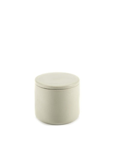 Serax - Bertrand Lejoly - POTJE MET DEKSEL ROND S BEIGE COSE