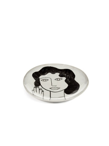 Serax - Marie Michielssen - BORD L OFF WHITE - BLACK LA MÈRE