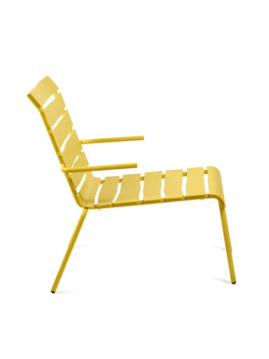 LOUNGE STOEL GEEL ALIGNED