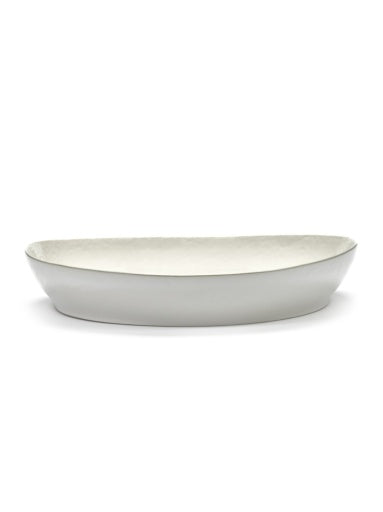 Serax - Ottolenghi - SERVEERSCHAAL L DONKERBLAUW WIT FEAST