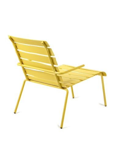 LOUNGE STOEL GEEL ALIGNED