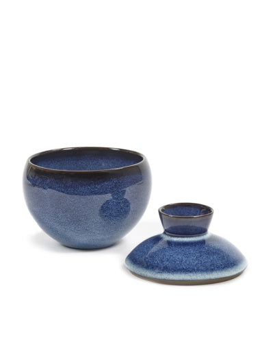 Serax - Pascale Naessens - POTJE MET DEKSEL °2 L DONKERBLAUW PURE