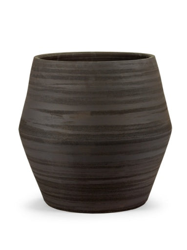 Serax - Marie Michielssen - PLANTENPOT 01 L ZWART CONSTRUCT