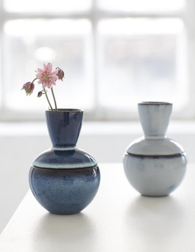 Serax - Pascale Naessens - POTJE MET DEKSEL °1 S DONKERBLAUW PURE