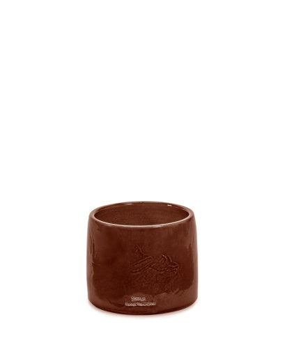 Serax - Vincent Van Duysen - SIERPOT 01 BRUIN VASO