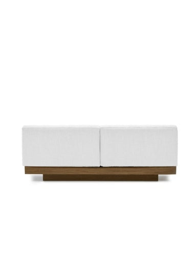 Serax - Vincent Van Duysen - BENCH 2-ZIT INDOOR OFF-WHITE COGNAC