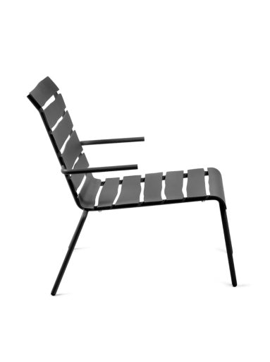 LOUNGE STOEL ZWART ALIGNED