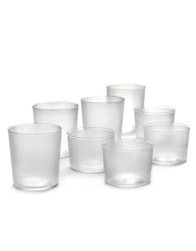 Serax - Merci - GLAS L LA NOUVELLE TABLE  - Set van 4