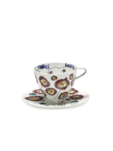 Serax - Marni - CAPPUCCINOKOP + SCHOTEL ANEMONE MILK MF
