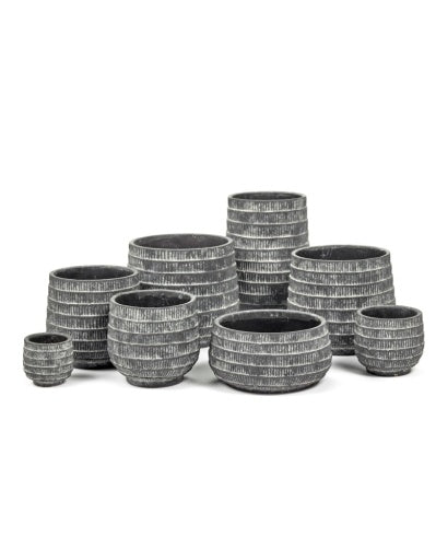 FLOWER POT XL BLACK WINDOW