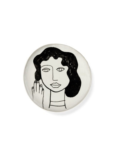 Serax - Marie Michielssen - BORD L OFF WHITE - BLACK LA MÈRE