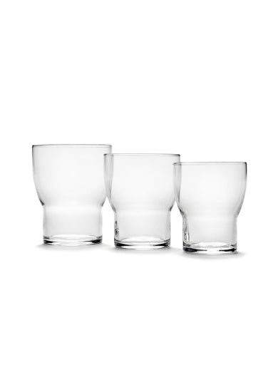 Ann Demeulemeester - Universeel Glas 20 cl Transparant Edie - Set van 4