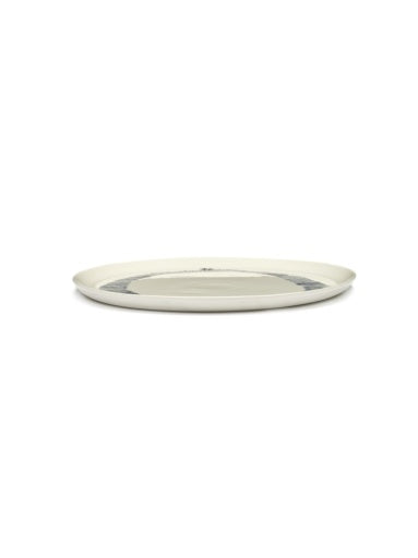 Serax - Ottolenghi - Serveerbord Wit Stripes Blauw Feast