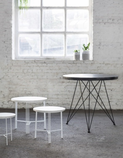 Serax - Antonino Sciortino - Bijzettafel S Zwart/Grijs Terrazzo