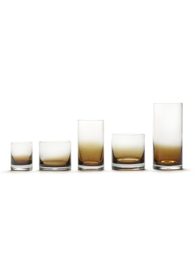 Serax - Kelly Wearstler - Shotglas Amber Zuma - Set van 4