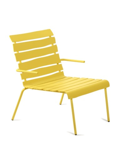 LOUNGE STOEL GEEL ALIGNED