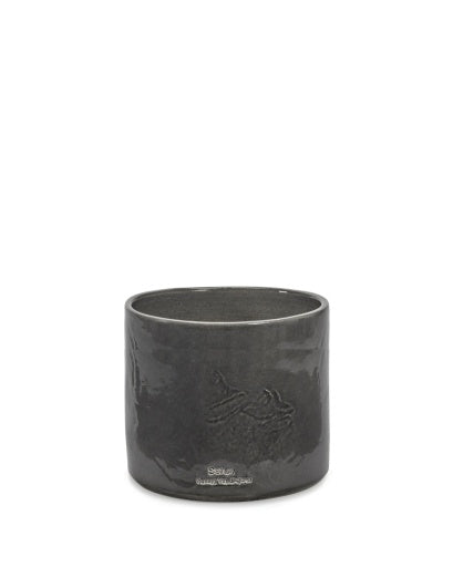 Serax - Vincent Van Duysen - SIERPOT 02 ANTRACIET VASO