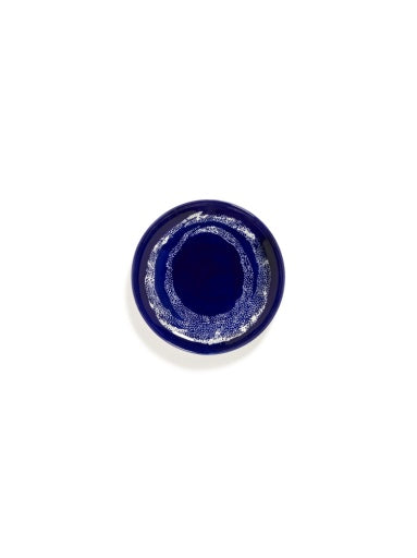 Serax - Ottolenghi - BORD S DONKERBLAUW DOTS WIT FEAST