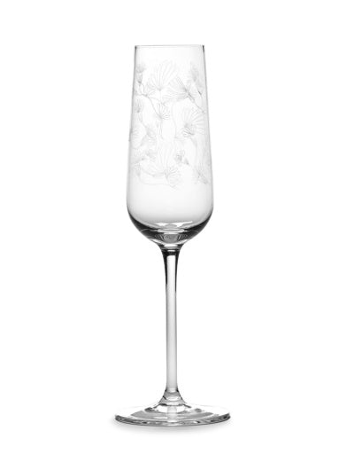 Serax - Marni - CHAMPAGNEGLAS CAMELIA AUBERGINE MF
