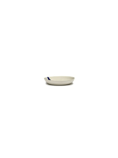 Serax - Ottolenghi - SCHOTEL S WIT STRIPES BLAUW FEAST