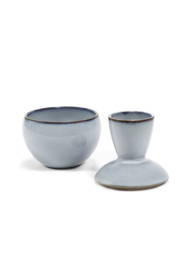 Serax - Pascale Naessens - POTJE MET DEKSEL °1 S DONKERBLAUW PURE