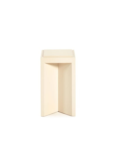 Ann Demeulemeester - Bijzettafel Eik Crème Kubé 4