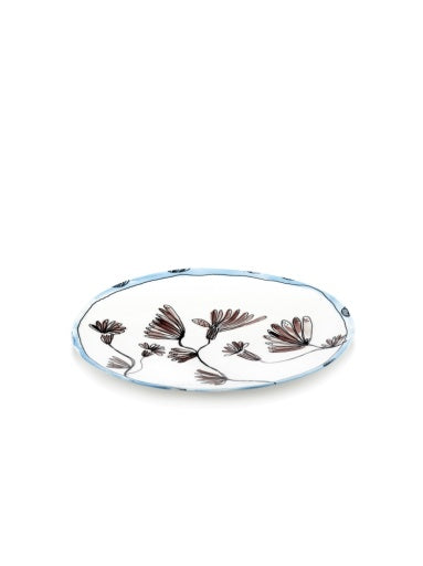 Serax - Marni - BORD L CAMELIA AUBERGINE MF