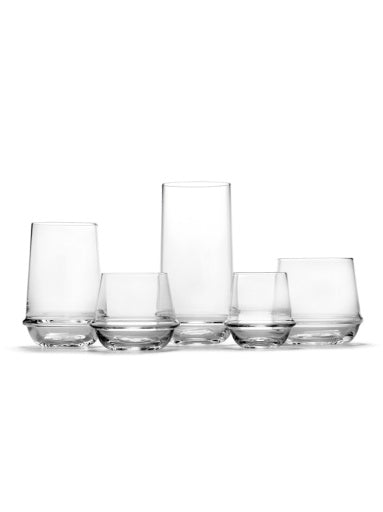 Serax - Kelly Wearstler - Longdrinkglas Dune - Set van 4