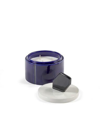 Serax - Plan C - GEURKAARS M BLAUW ZWART CANDELA 01