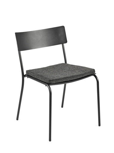 CUSHION CHAIR BLACK AUGUST
