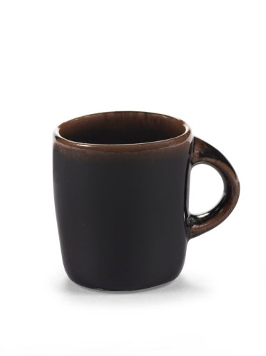 Serax - Uncharted - KOFFIEKOP ZWARTBRUIN OUT OF LINES
