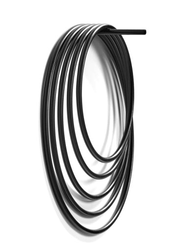 ONDERZETTER ROND ZWART SET/5