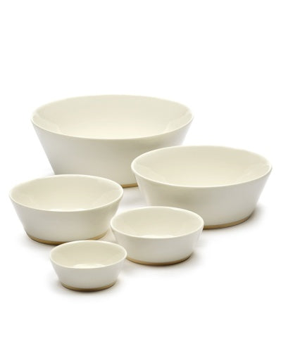 Serax - Roger Van Damme - Kom S Wit Goud Desiree - Set van 4