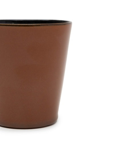Serax - Anita Le Grelle - CONISCHE BEKER M RUST/DARK BLUE