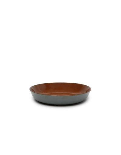 Serax - Anita Le Grelle - DIEP BORD M SMOKY BLUE/RUST