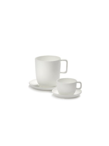 Serax - Piet Boon - Theekop Wit Base - Set van 4